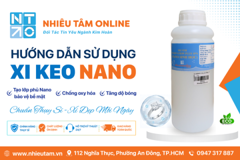 Hướng Dẫn Sử Dụng Xi Keo Nano Chuẩn Công Nghệ Châu Âu