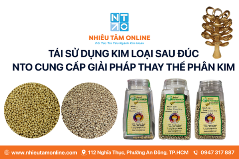 Tái Sử Dụng Kim Loại Sau Đúc - Giải Pháp Thay Thế Phân Kim
