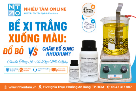 Bể Xi Trắng Xuống Màu: Đổ Bỏ Hay Bổ Sung Rhodium?