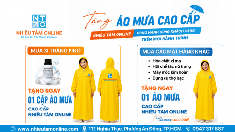 TRI ÂN KHÁCH HÀNG – NHẬN NGAY ÁO MƯA CAO CẤP NHIÊU TÂM ONLINE