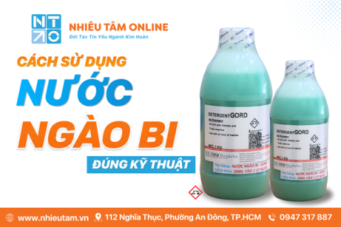Cách Sử Dụng Nước Ngào Bi Đúng Kỹ Thuật