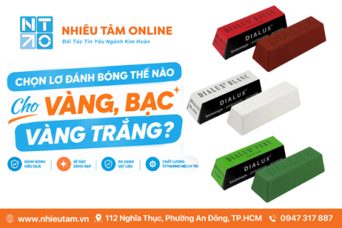 Chọn Lơ Đánh Bóng Thế Nào Cho Vàng, Bạc Và Vàng Trắng?