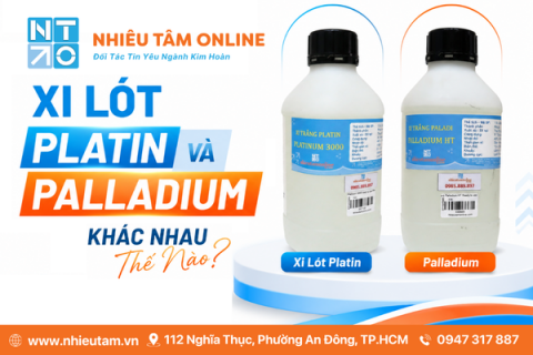 Xi Lót Platin Và Palladium Khác Nhau Thế Nào?