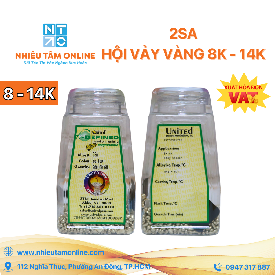 2SA - Hội Vảy Vàng 8K - 14K