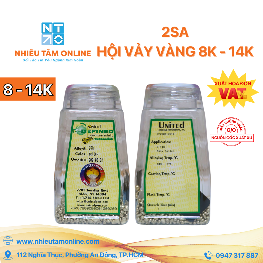 2SA - Hội Vảy Vàng 8K - 14K