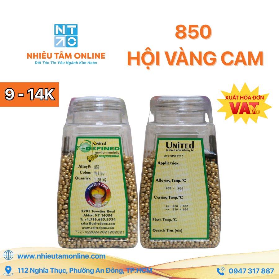 850 Hội Vàng Cam