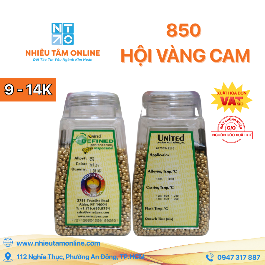 850 Hội Vàng Cam