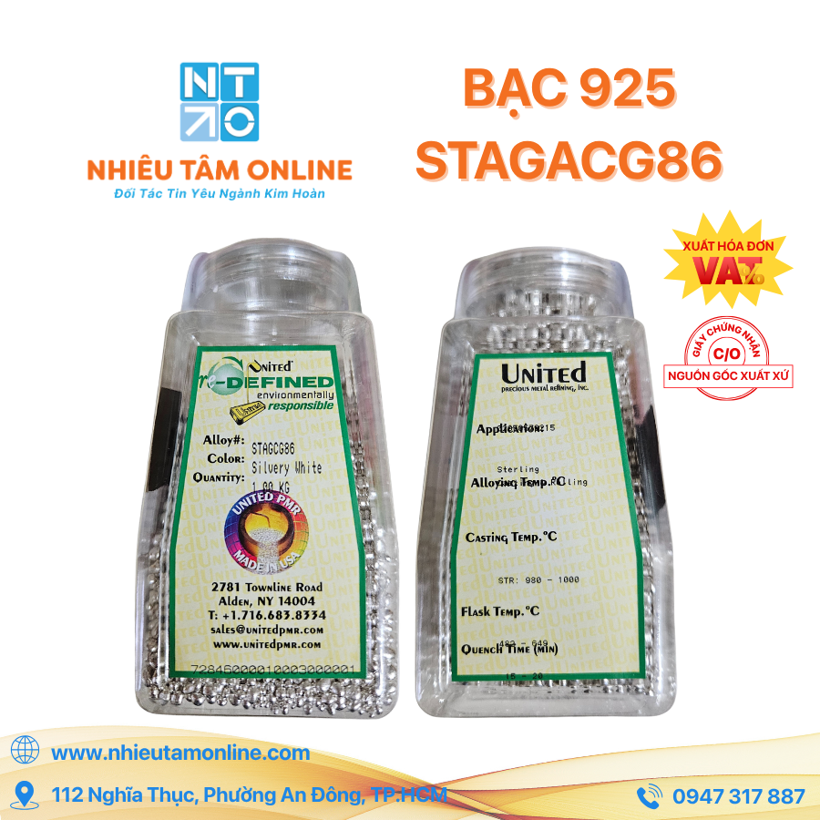Bạc 925 STAGACG86