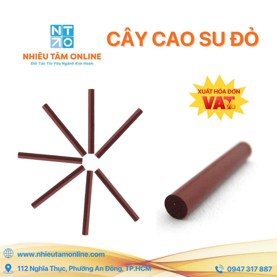 Cây cao su đỏ 2mm-3mm