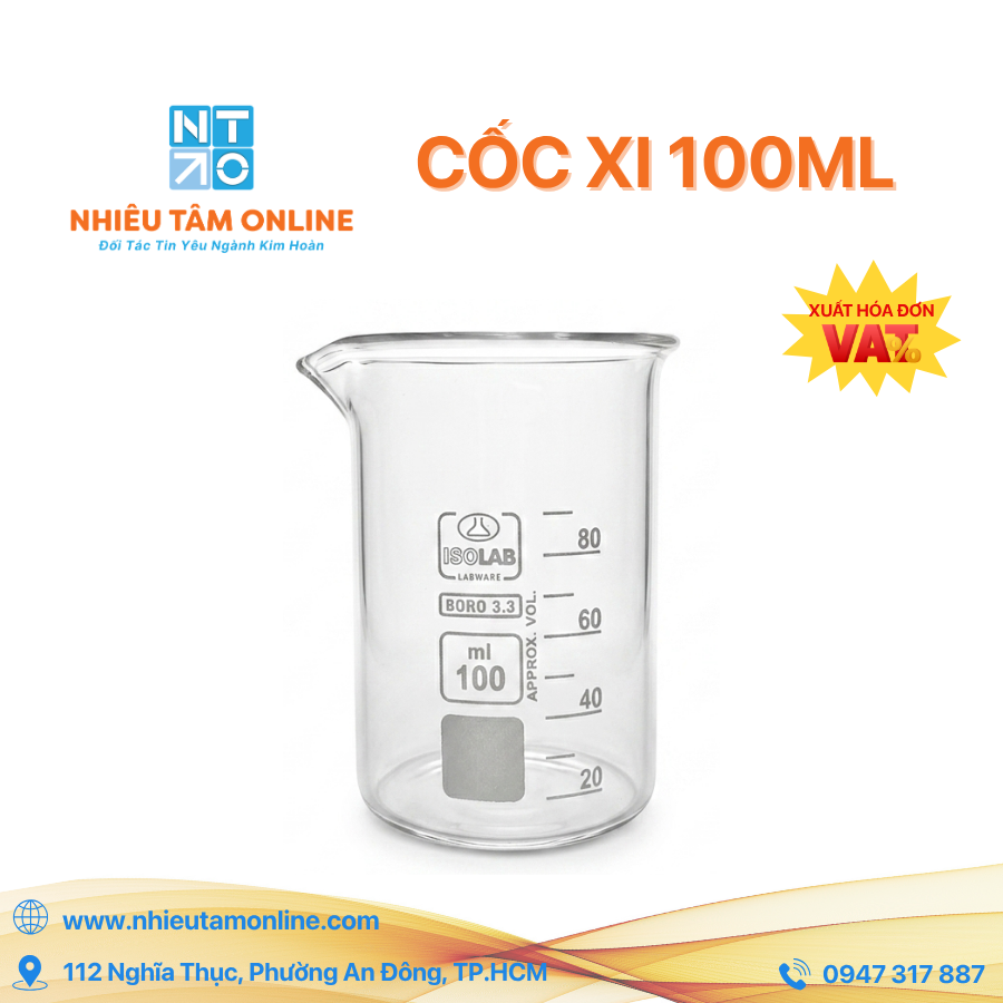 ​Cốc Thủy Tinh Đức 100ml