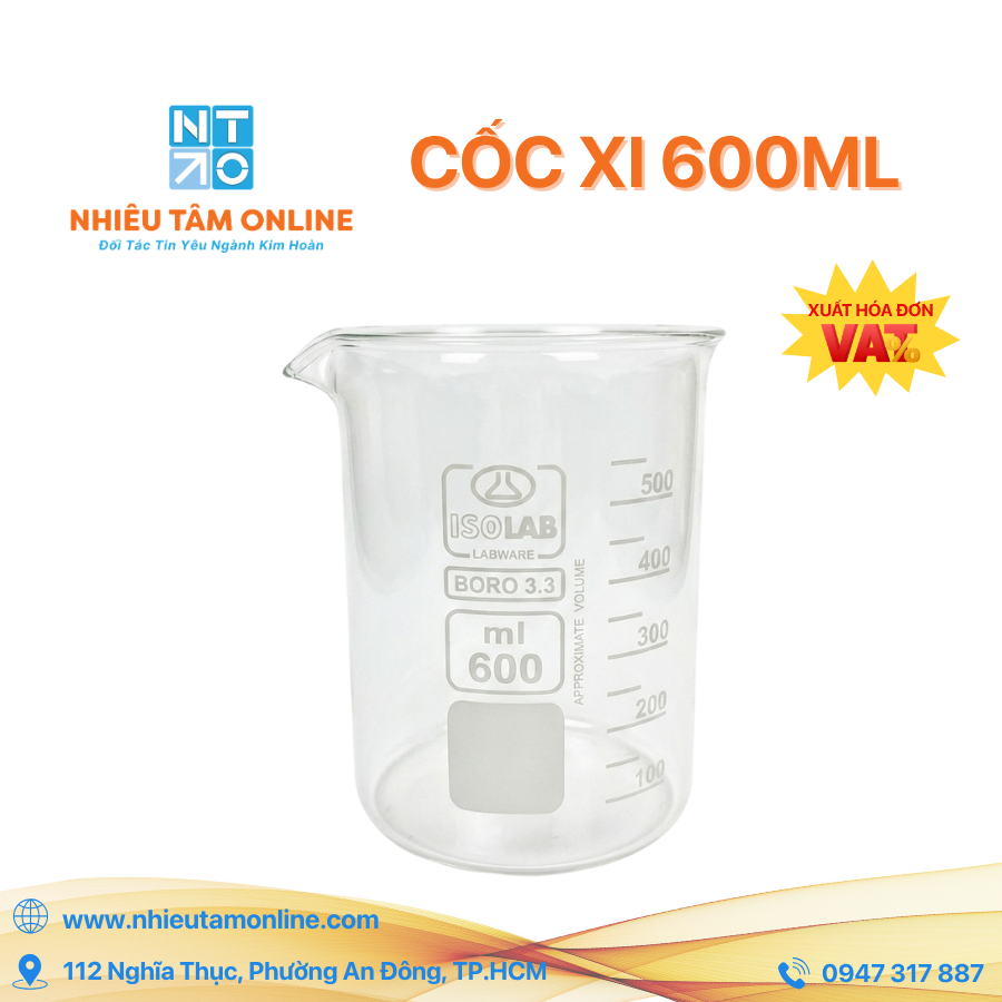 ​Cốc Thủy Tinh Đức 600ml