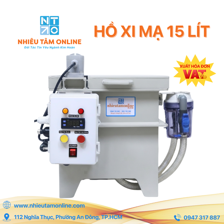 Hồ Xi Mạ 15 Lít