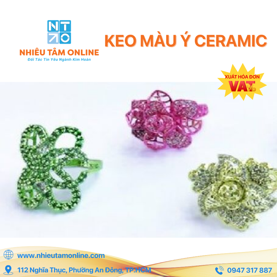 Keo màu Ý Ceramic