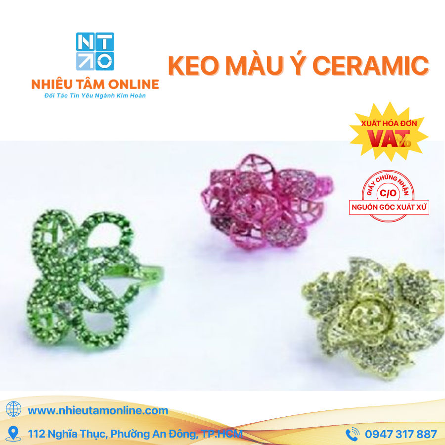 Keo màu Ý Ceramic