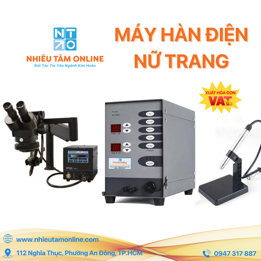 Máy Hàn Điện Nữ Trang