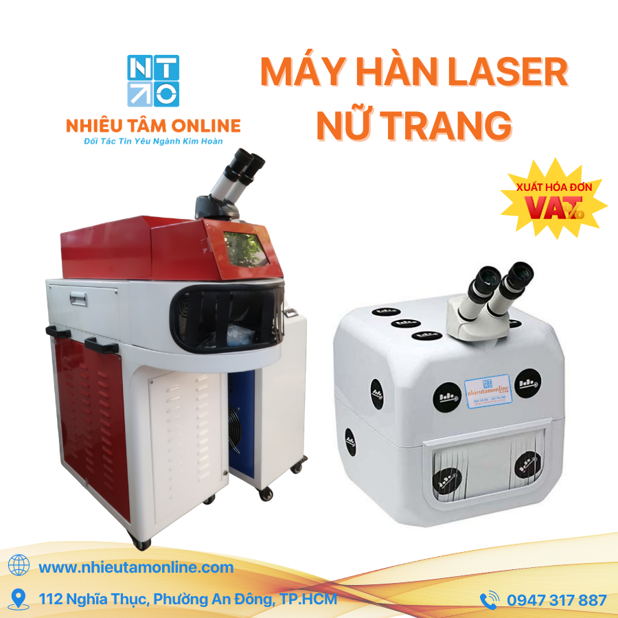 Máy Hàn Laser Nữ Trang