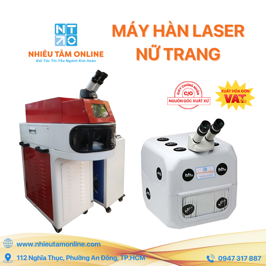 Máy Hàn Laser Nữ Trang