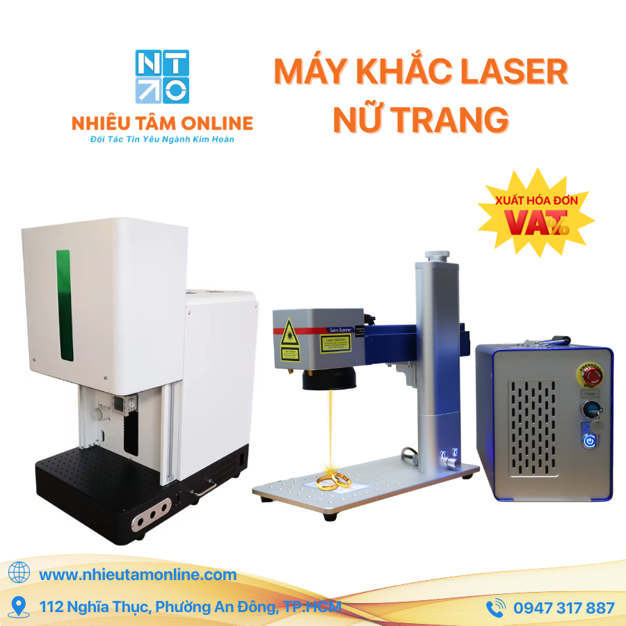 Máy Khắc Laser Nữ Trang