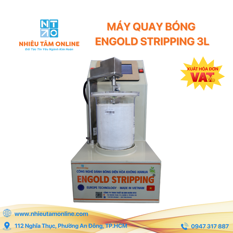 Máy Quay Bóng Engold Stripping