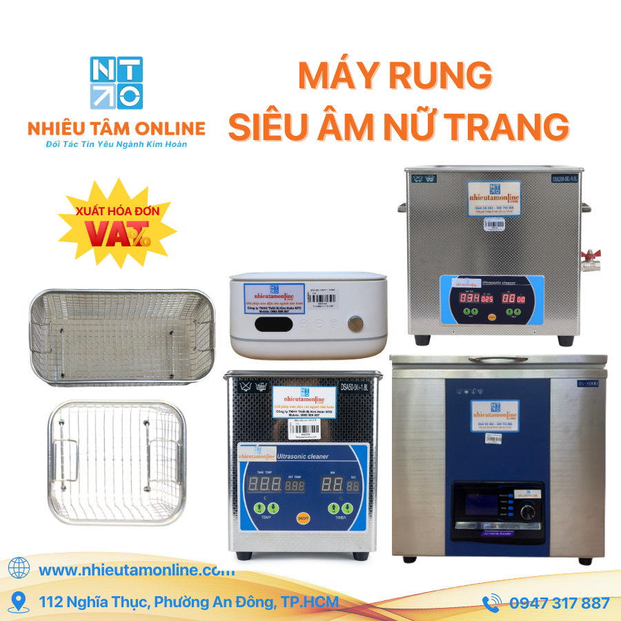 Máy Máy Rung Siêu Âm Nữ Trang