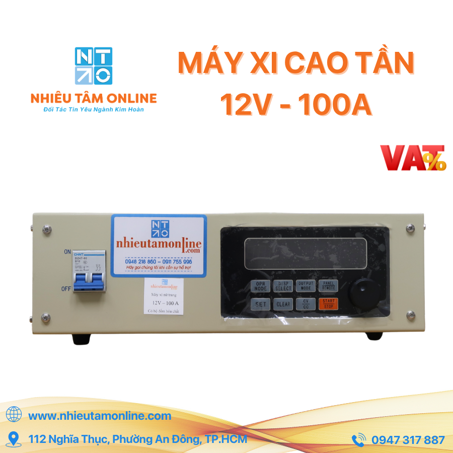 Máy Xi Cao Tần 12V - 100A