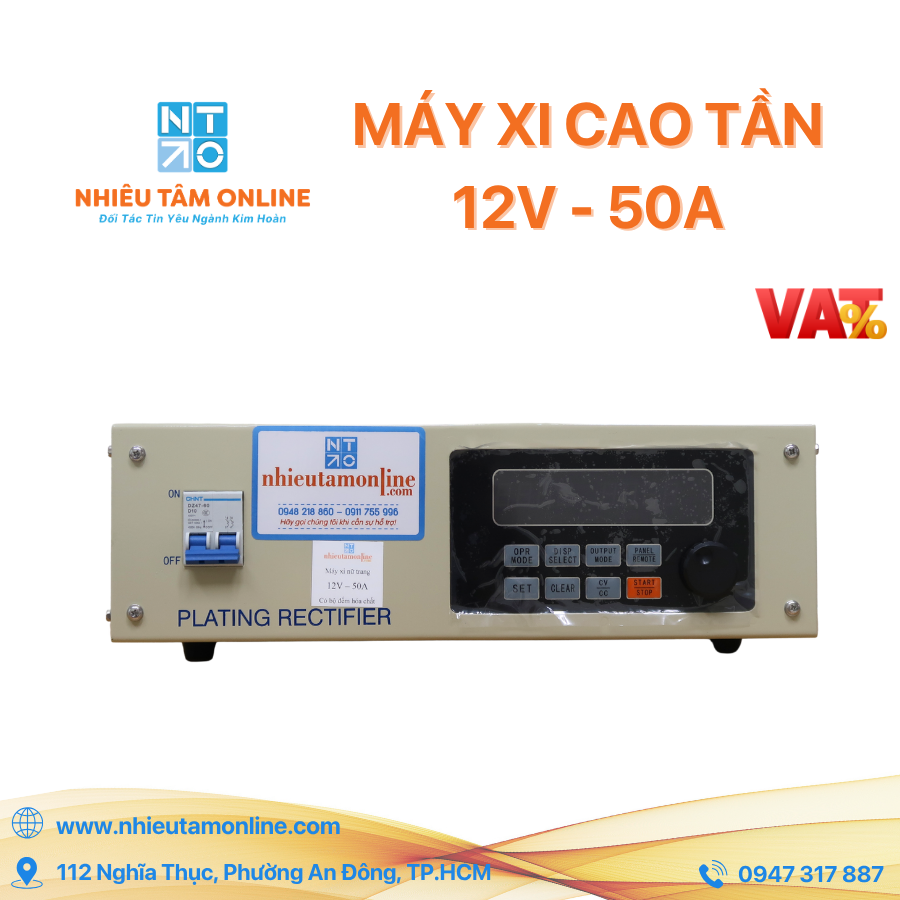 Máy Xi Cao Tần 12V - 50A
