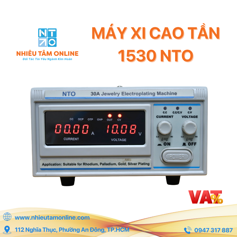 Máy Xi Cao Tần 1530 NTO