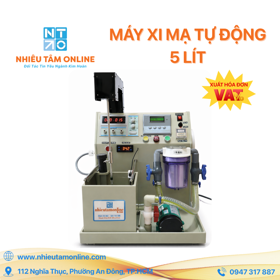 Máy Xi Mạ Tự Động 5 Lít