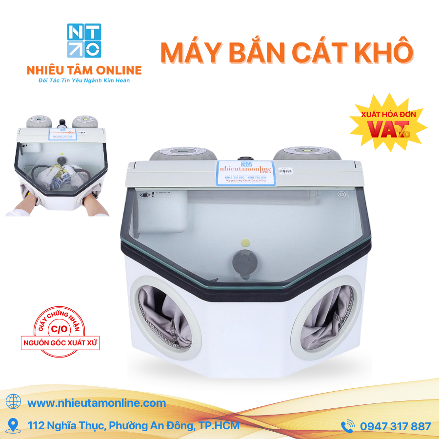 Máy Bắn Cát - Phun Cát Khô