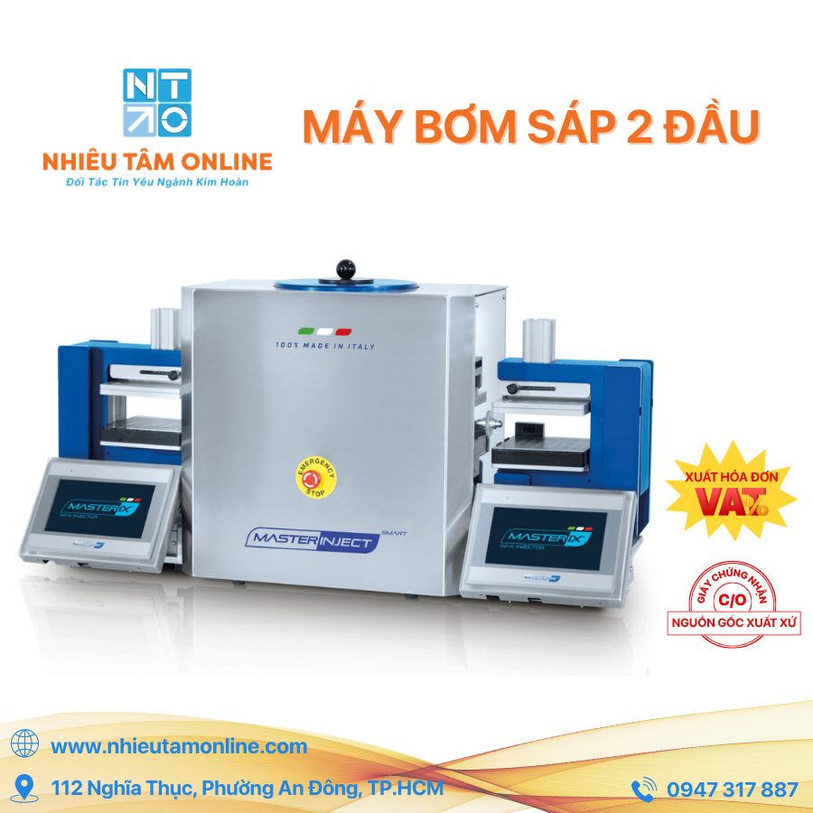 Máy Bơm Sáp 2 Đầu
