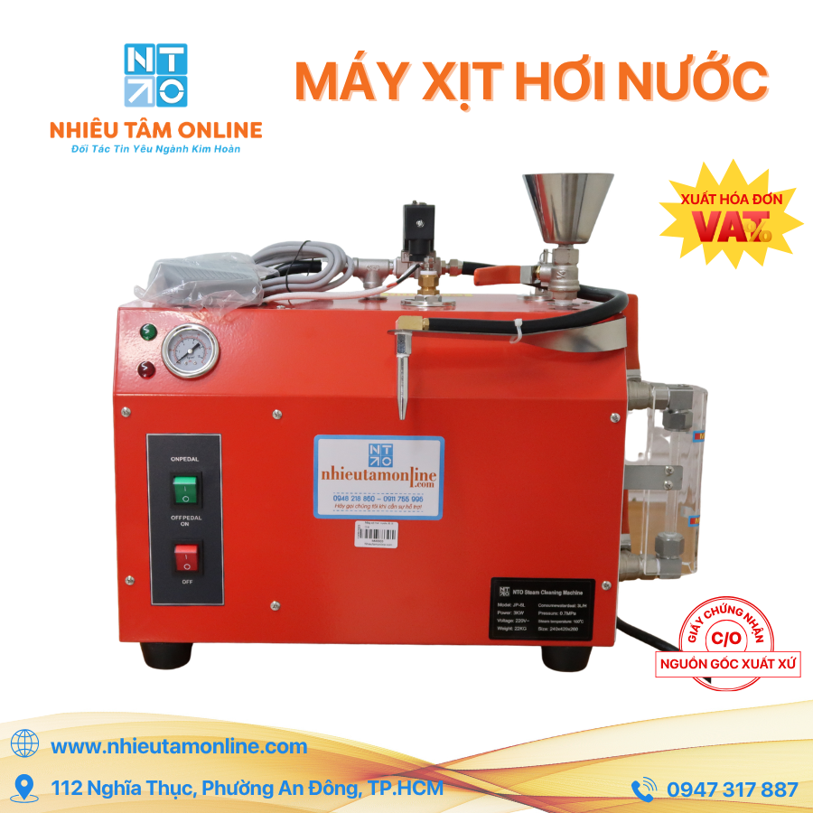 Máy Xịt Hơi Nước NTO