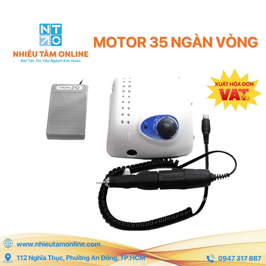 Motor Cầm Tay Strong 210 - 35 Ngàn Vòng