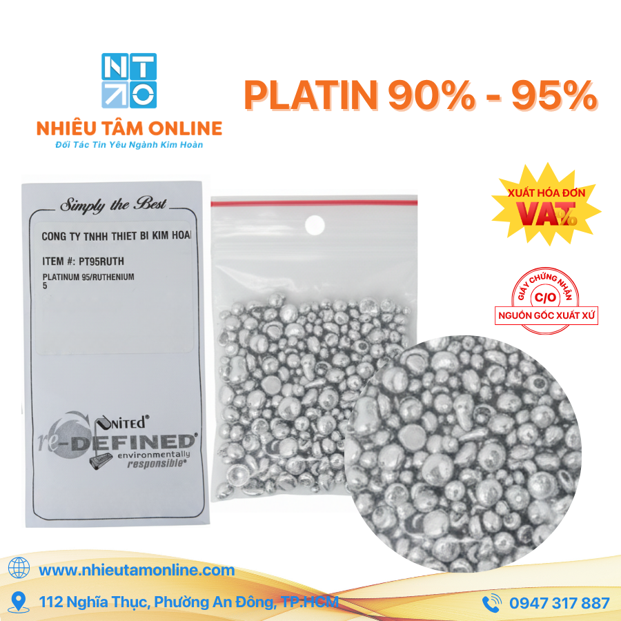Platin 90% - 95%