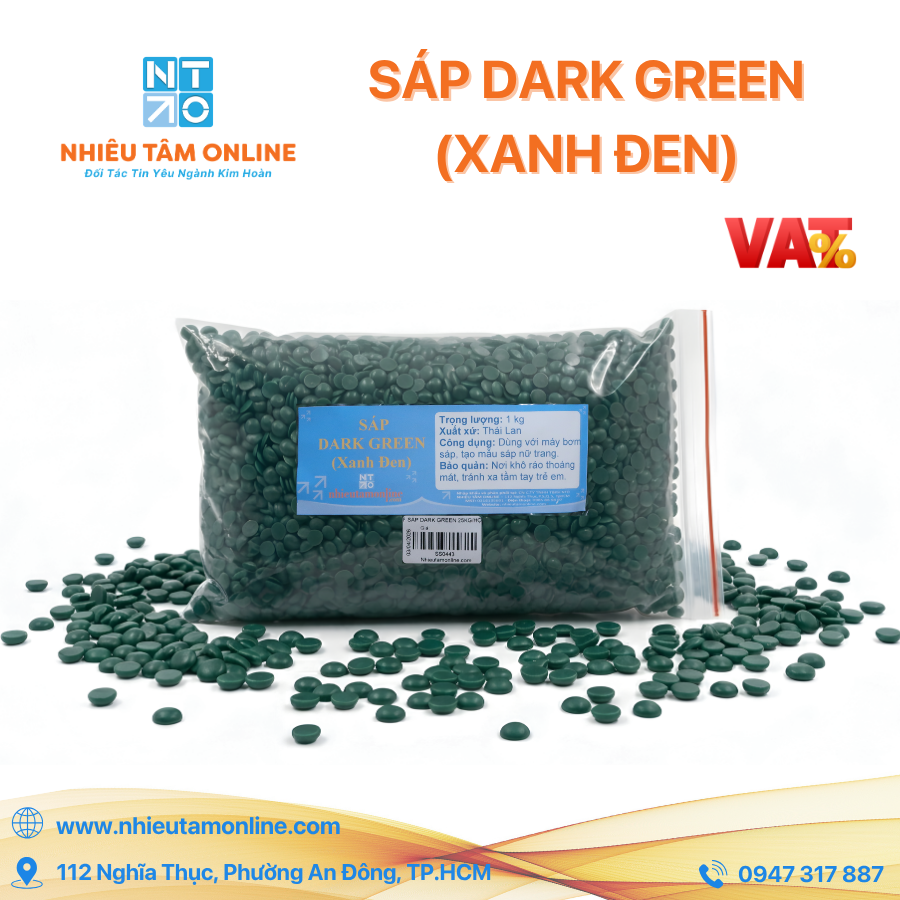 Sáp Dark Green