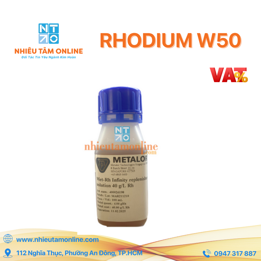 ​Rhodium W50