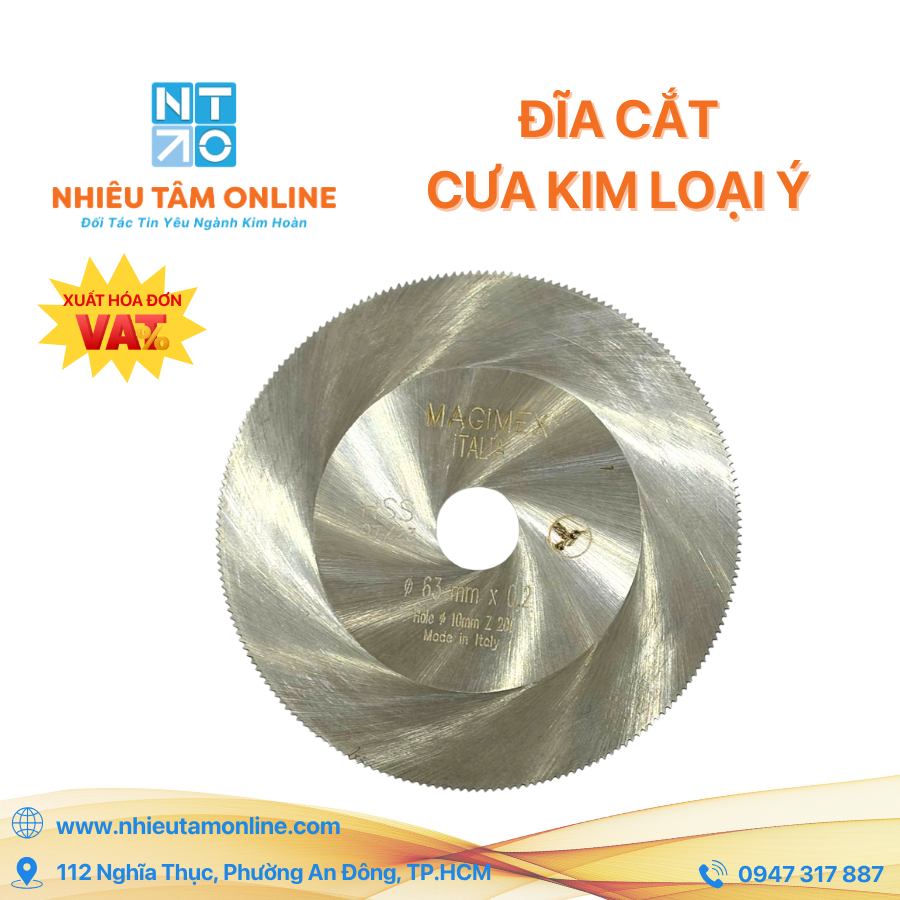 Đĩa Cắt - Cưa Kim Loại Ý