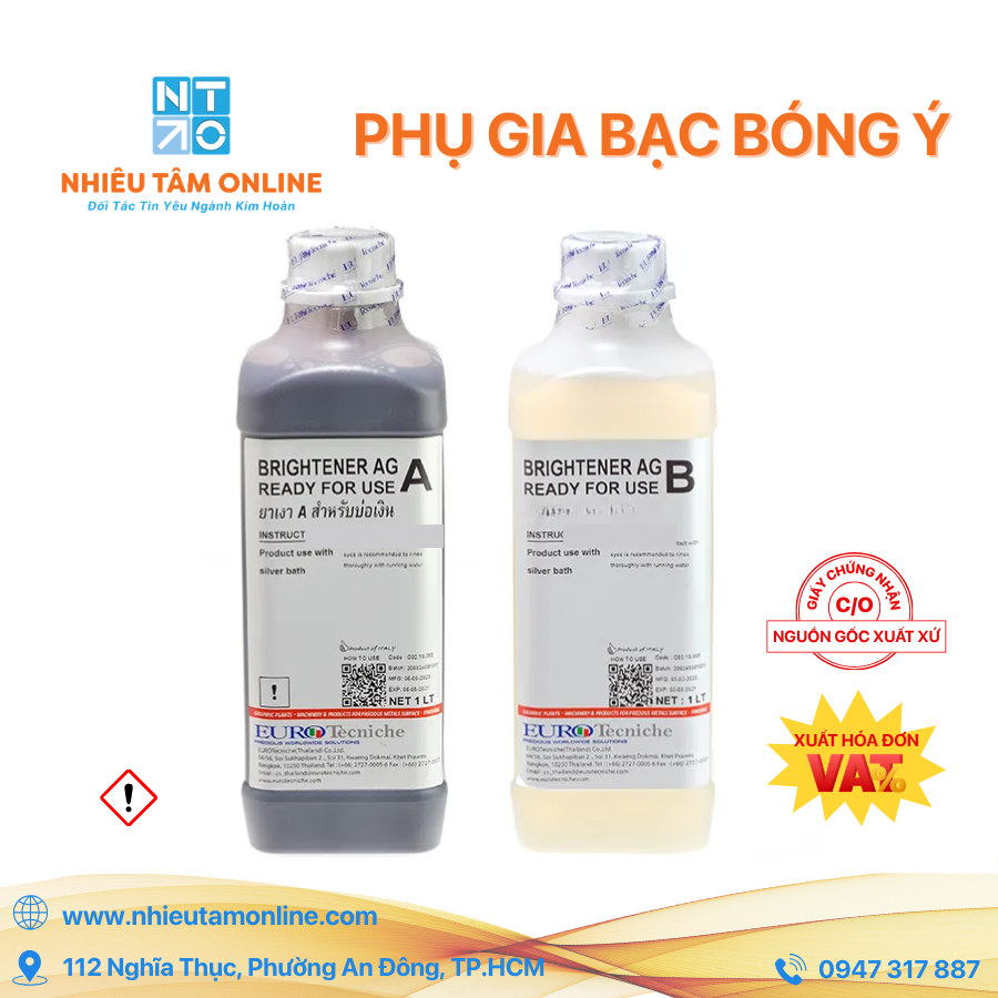 Phụ Gia Bạc Bóng Ý