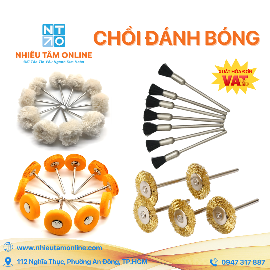 Chổi Đánh Bóng Mini