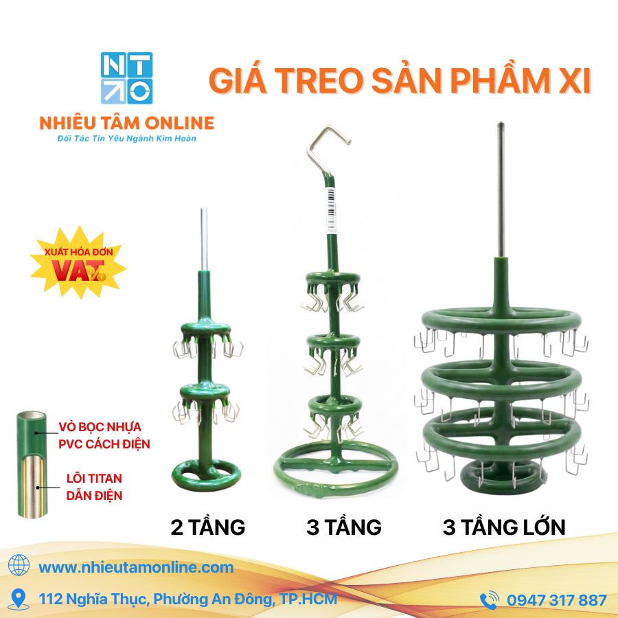 Giá Treo Sản Phẩm Xi