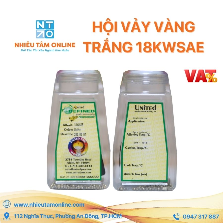 Hội Vảy Vàng Trắng 18KWSAE