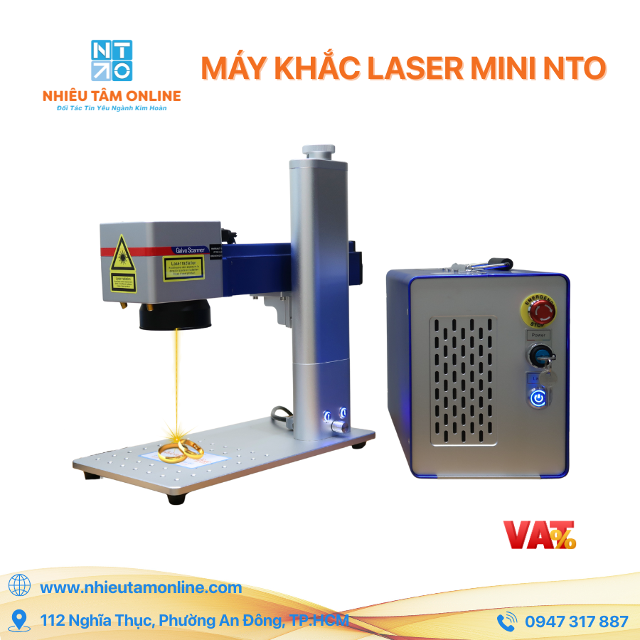 Máy khắc mini 20W NTO new