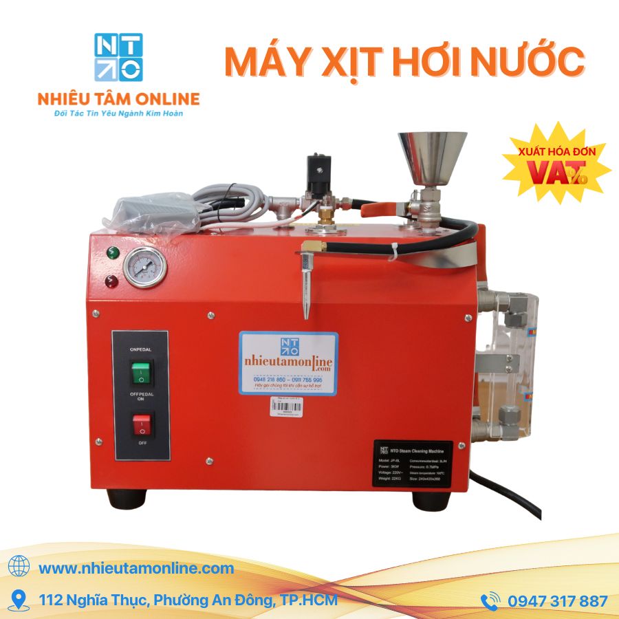 Máy xịt hơi nước Steamer NTO