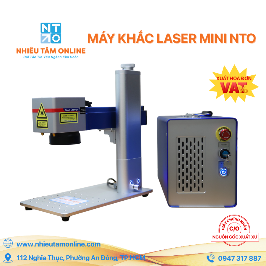 Máy Khắc Mini 20W NTO