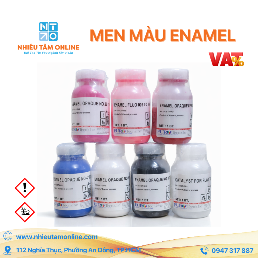 Men Màu Enamel