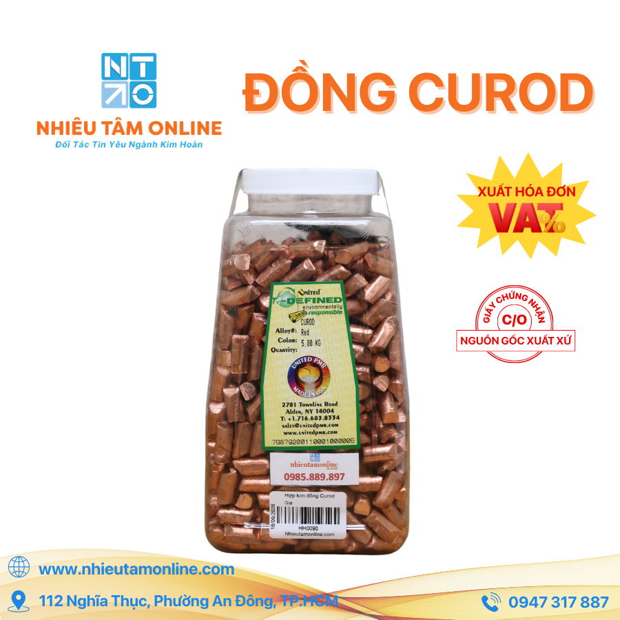 Hợp Kim Đồng Curod