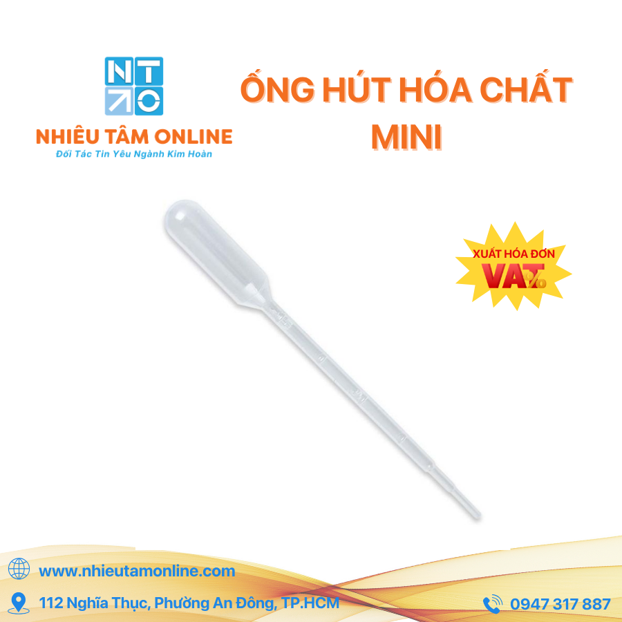 Ống Hút Hóa Chất Mini