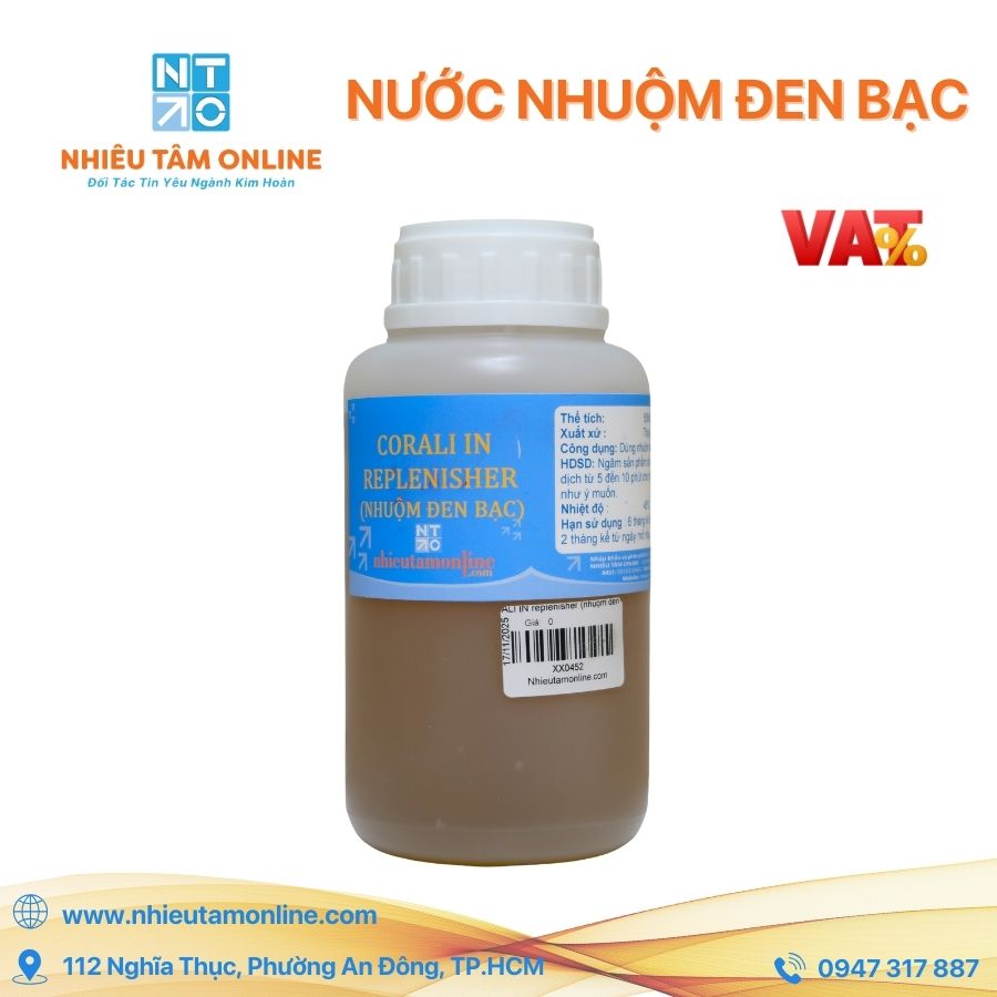 Nước Nhuộm Đen Bạc