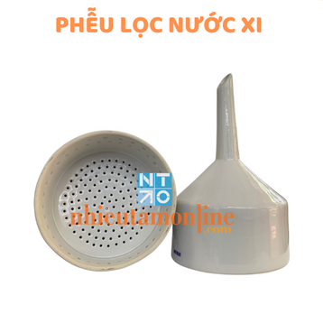 Phễu lọc nước xi