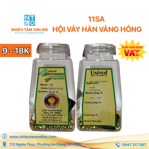 11SA Hội Vảy Hàn Vàng Hồng