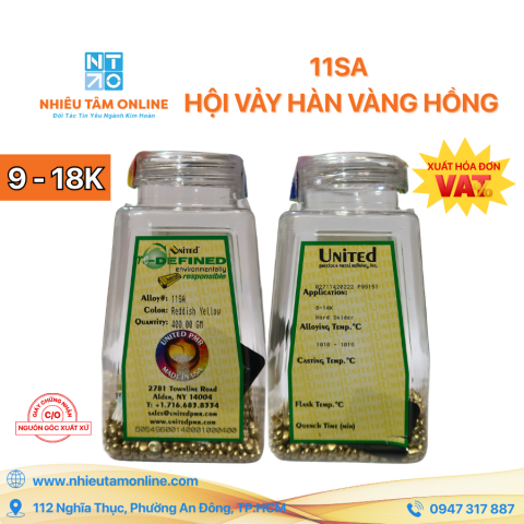 11SA Hội Vảy Hàn Vàng Hồng